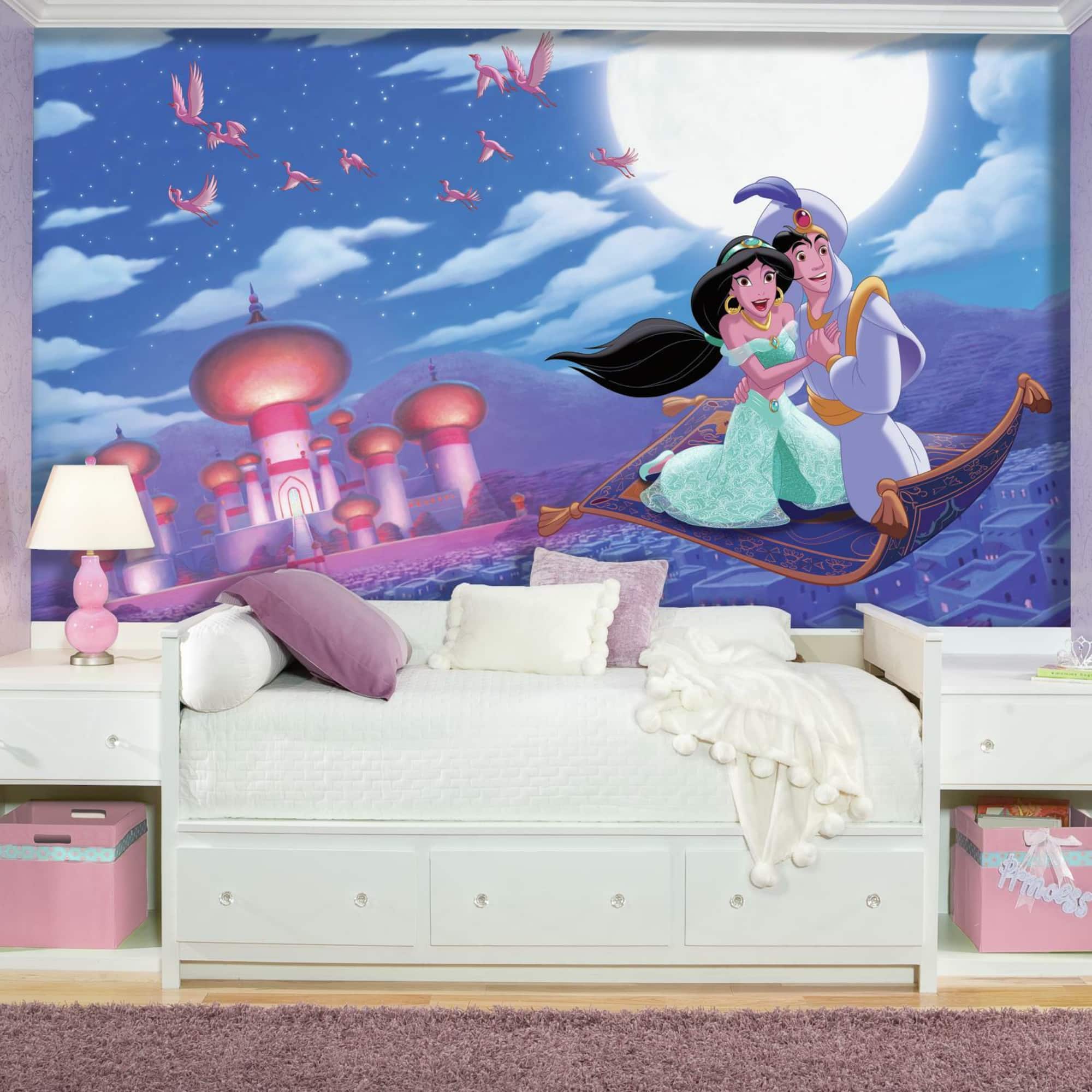 Disney Aladdin XL Chair Rail Prepasted Mural